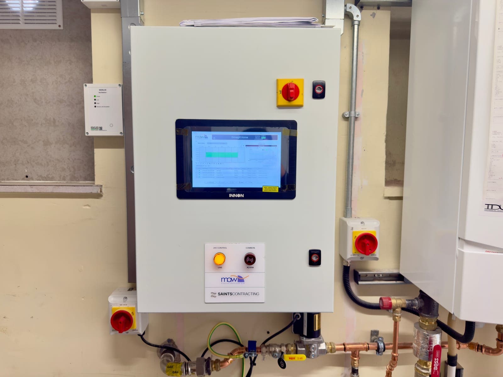 BMS control panel