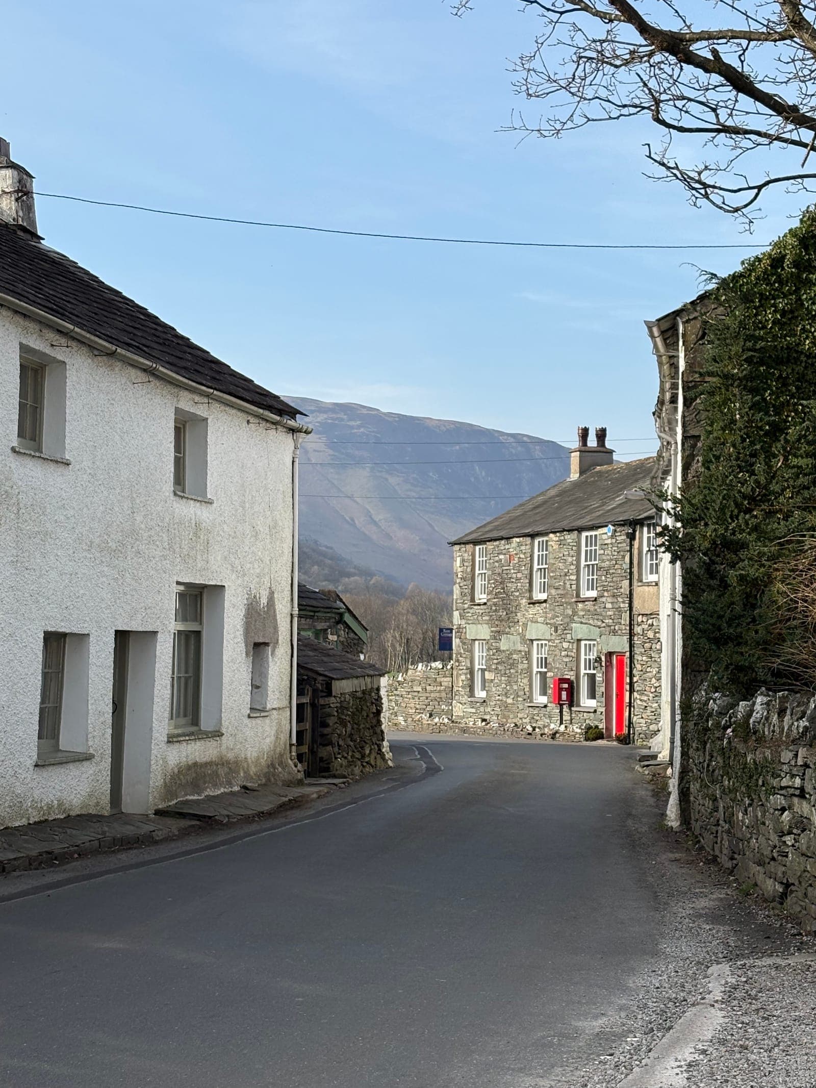 The house in its Lake District setting
